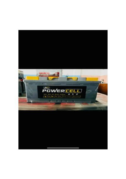 12 Volt 80 Amper Powercell Akü.!! Yeni Üretim.!!