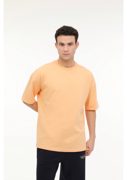 MB 11BS102 4fx Kayısı Erkek Kısa Kol T-Shirt