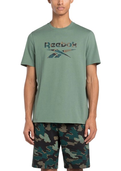 Rı Motıon Aop T-Shirt Pastel Yesıl Erkek Kısa Kol T-Shirt