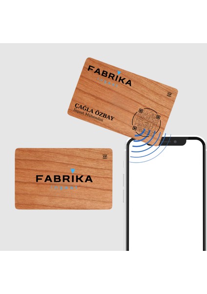 Bamboo Digital Business Card - Hazır Tasarım 1