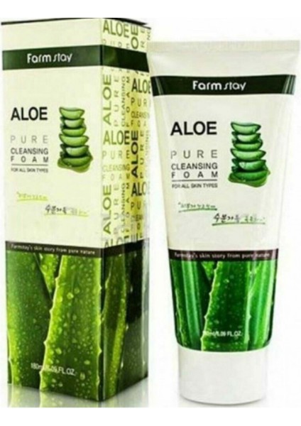 Aloe Pure Cleansing Foam Aloe Vera İçeren Yüz Yıkama Jeli