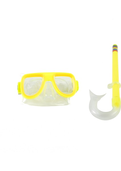 Şnorkel Maske Şnorkel Set Sarı