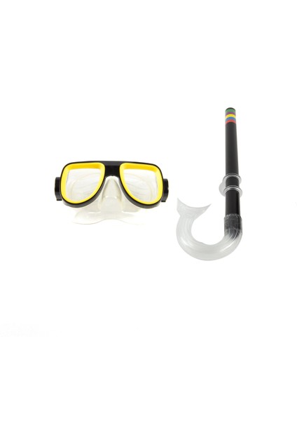 Şnorkel Maske Şnorkel Set Siyah