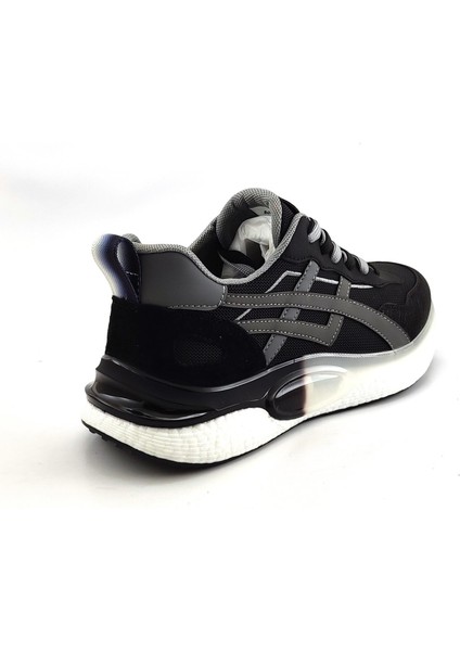 563 Erkek Sneaker Spor Ayakkabı-Siyah