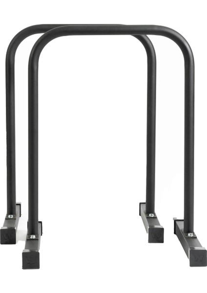 Tekno Trust Ikili Uzun Paralet – Tall Parallettes - Paralel Bar 80 - 100 cm Siyah