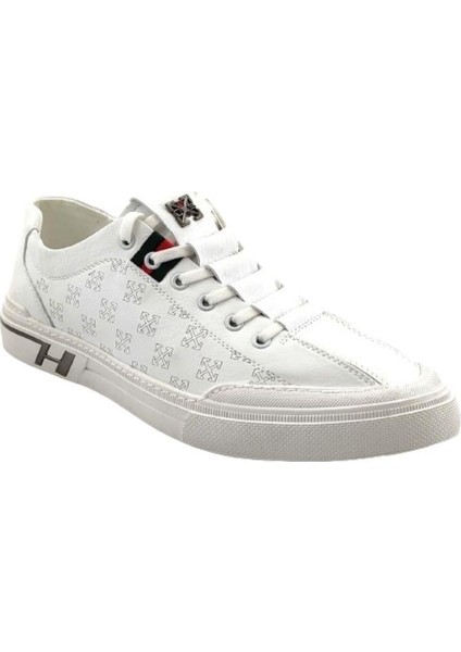 510-3 Erkek Sneaker Spor Ayakkabı-Beyaz