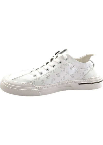 510-3 Erkek Sneaker Spor Ayakkabı-Beyaz modelleri