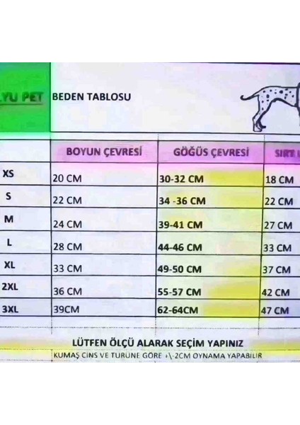 Kedi Köpek Kıyafeti Yağmurluk Mont Yelek