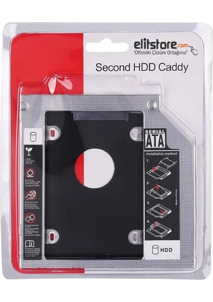 Elitstore Notebook Dvd-Hdd Kızağı 12,7 mm fırsatları