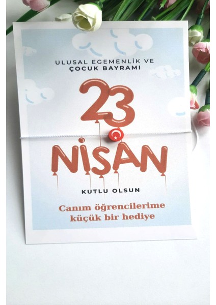 5 Adet 23 Nisan Konsept -23 Nisan Bileklik