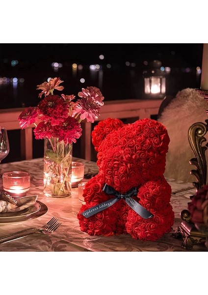 Teddy Rose Kırmızı Gül Ayıcık fırsatları