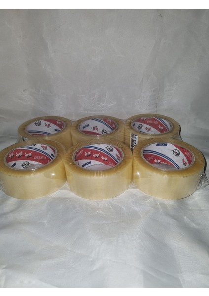 Vege Koli Bandı 6 Adet Fil Şeffaf 45 mm 100 mt