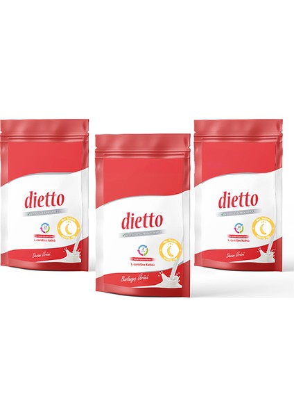 2 Adet Dietto 30 Günlük Muz Aromalı Set