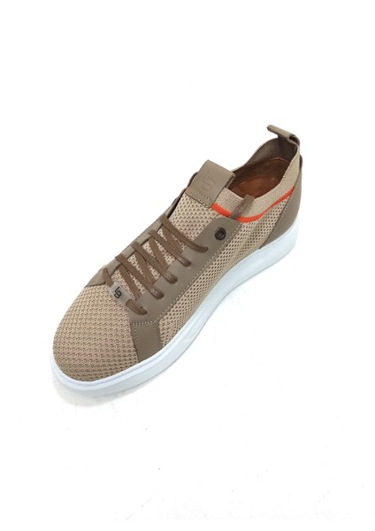 Lucıano Bellini Vizon Triko Erkek Sneaker Ayakkabı