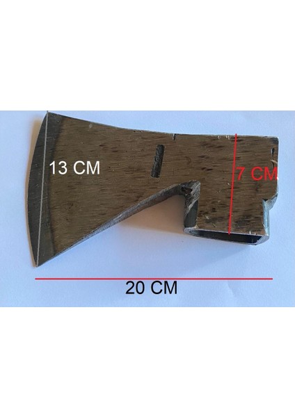 Sürmene Balta Gerçek Sürmene Nacak Balta Büyük 2 kg Dövme Çelik