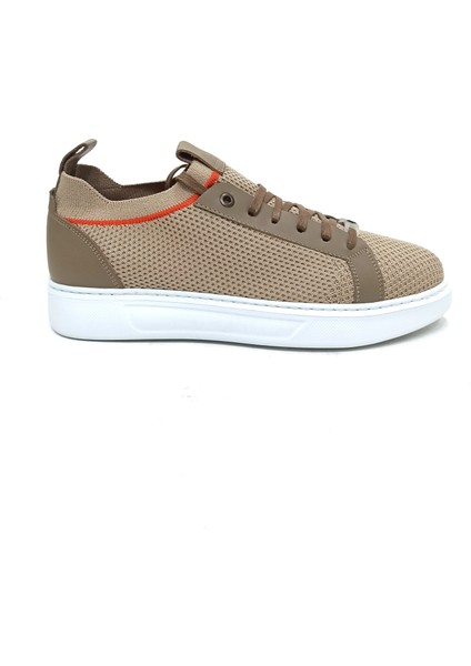 Lucıano Bellini Vizon Triko Erkek Sneaker Ayakkabı