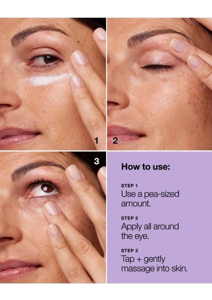 8 Peptide Yaşlanma Karşıtı Göz Çevresi Bakım Kremi 30 ml