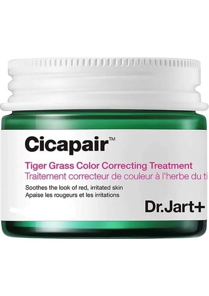 Dr. Jart Cicapair Tiger Grass Color Correcting Treatment - Cilt Tonu Eşitleyici Bakım 50 ml