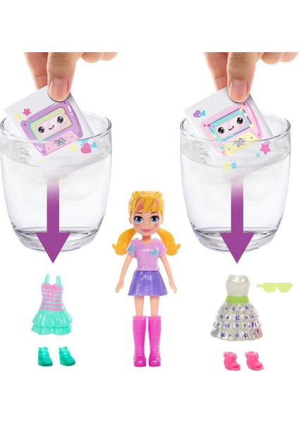 Akdenizpos UG01 HRD65 Polly Pocket Radyo Temalı Moda Eğlencesi Oyun Seti (Yeni)