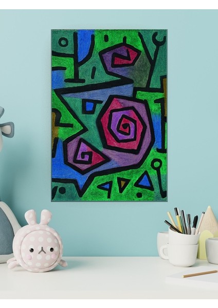 Paul Klee, Kahraman Güller Tablosu Sanat Posteri
