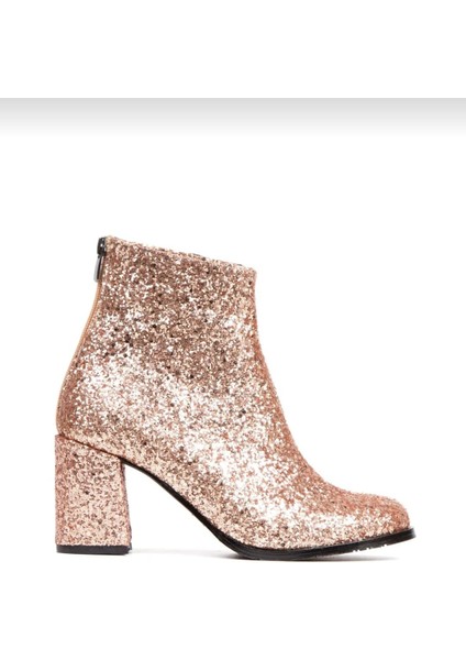 Star Rose Taşlı Topuklu Bot Bottie