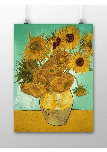 Vincent Van Gogh, Ayçiçekleri Tablosu Sanat Posteri