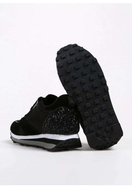 Siyah Kadın Süet Sneaker Wen 0153 fırsatları