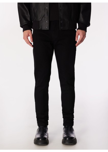Normal Bel Slim Fit Erkek Denim Pantolon 242 Lcm 121051 Jack Stay Black