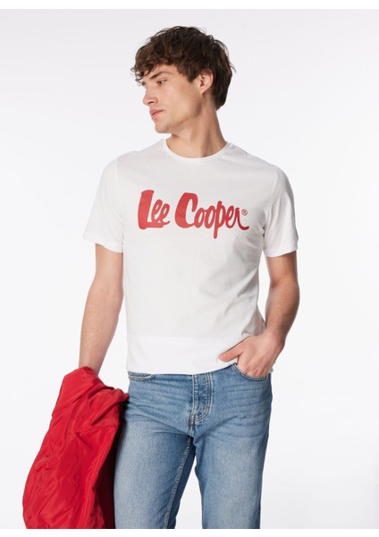 Yuvarlak Yaka Beyaz Erkek T-Shirt 242 Lcm 242017 Londonlogo Beyaz-K fiyatları