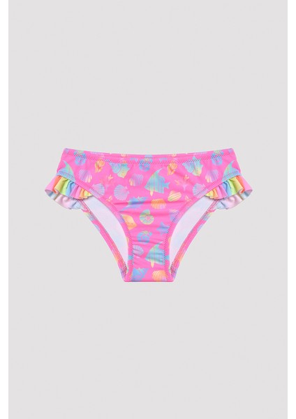 Kız Çocuk Colorful Ocean Bandeau Çok Renkli Bikini Takımı modelleri