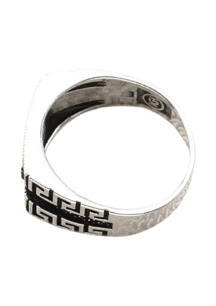 Erkek Yüzük Gümüş 925 Markazit Taşlı modelleri