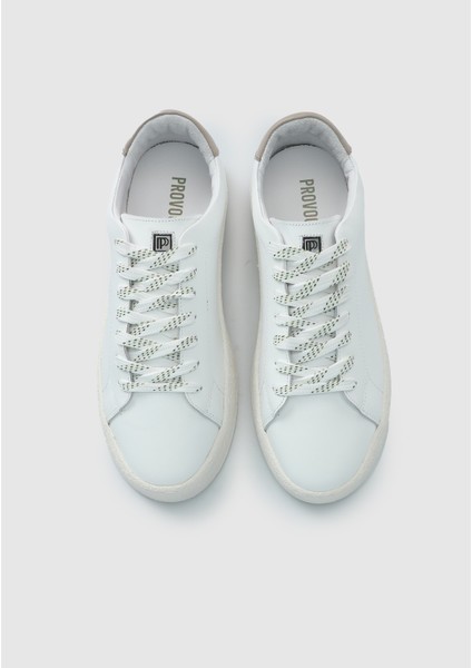 Beyaz Deri Erkek Sneaker indirimleri