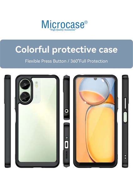 Xiaomi Redmi 13C 4g Shield Serisi Darbeye Dayanıklı Yarı Esnek Plastik Tpu Kılıf - AL8100 fiyatları