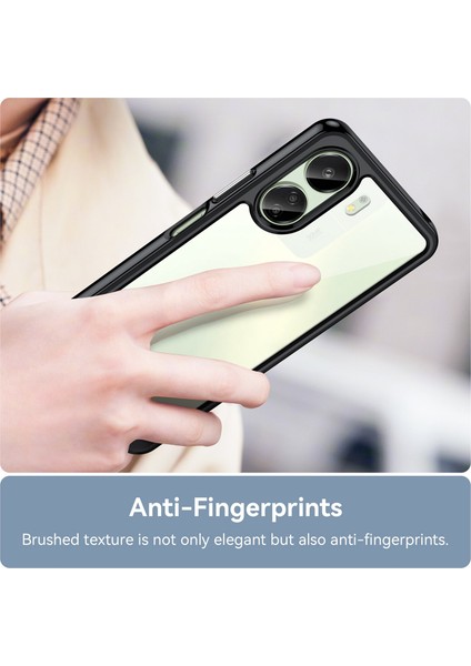 Xiaomi Redmi 13C 4g Shield Serisi Darbeye Dayanıklı Yarı Esnek Plastik Tpu Kılıf - AL8100 fırsatları