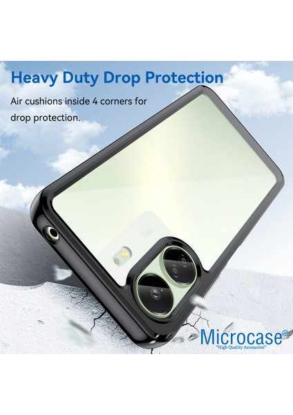 Xiaomi Redmi 13C 4g Shield Serisi Darbeye Dayanıklı Yarı Esnek Plastik Tpu Kılıf - AL8100 indirimleri