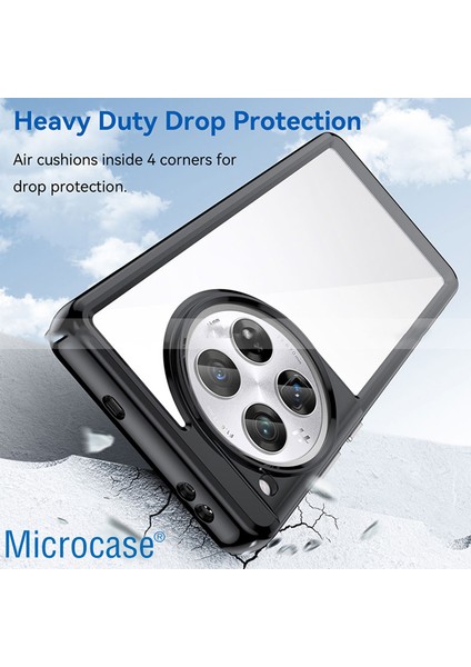 Oneplus 12 5g Shield Serisi Darbeye Dayanıklı Yarı Esnek Plastik Tpu Kılıf - AL8100 modelleri