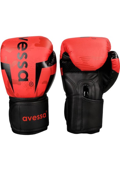 RING-316 Boks Eldiveni Kırmızı 16 Oz