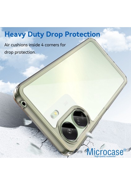 Xiaomi Redmi 13C 4g Shield Serisi Darbeye Dayanıklı Yarı Esnek Plastik Tpu Kılıf - AL8100 fırsatları