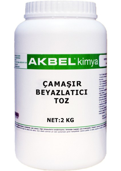 Çamaşır Beyazlatıcı Toz 2 kg