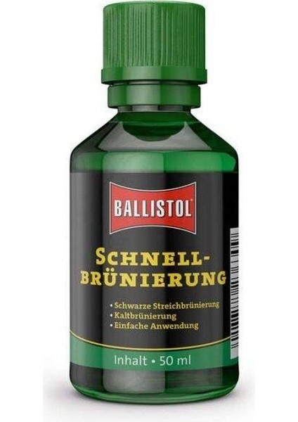 Ballistol Klever Quick Tabanca Boyası 50ML Çelik Modeller Için