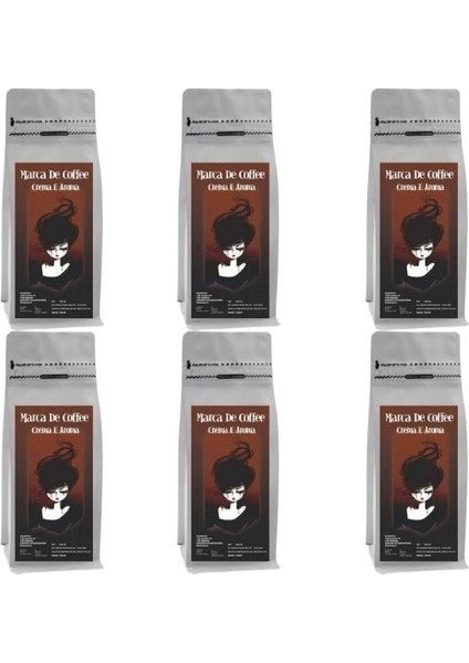 Crema E Aroma Espresso Kahve 6 kg
