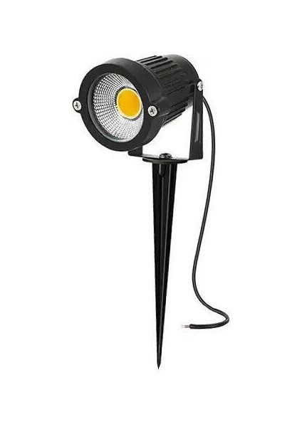 Elektrikle Çalışır, 5 Watt Günışığı Kazıklı Bahçe Armatürü, Çim, Çiçek, Ağaç Aydınlatma LED Armatür