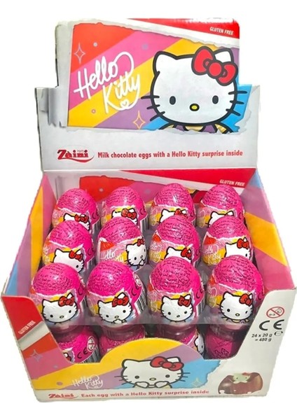 Hello Kitty Sürpriz Yumurta 3 Adet