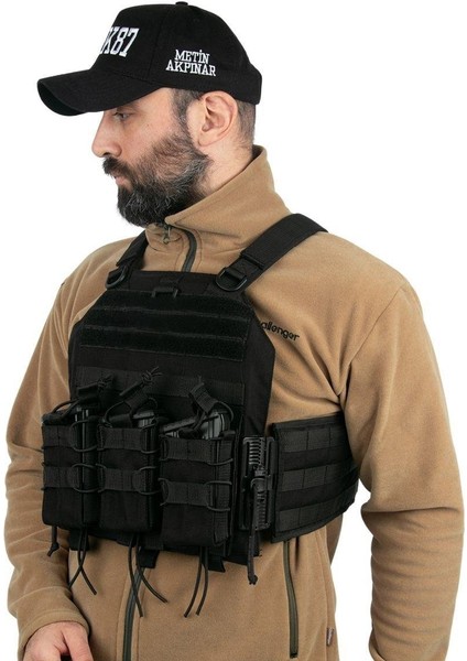 Cordura Hücum Yeleği Siyah