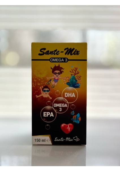 Sante Mix Omega3 150 ml Şurup