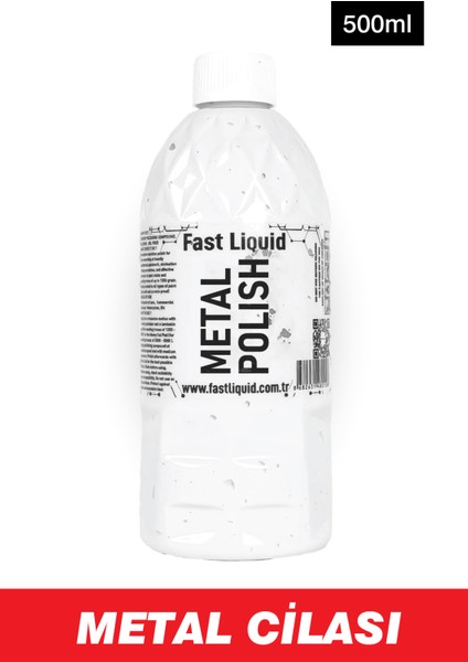 Fast Liquid Metal Parlatıcı Pasta (Metal Polish) 500ml