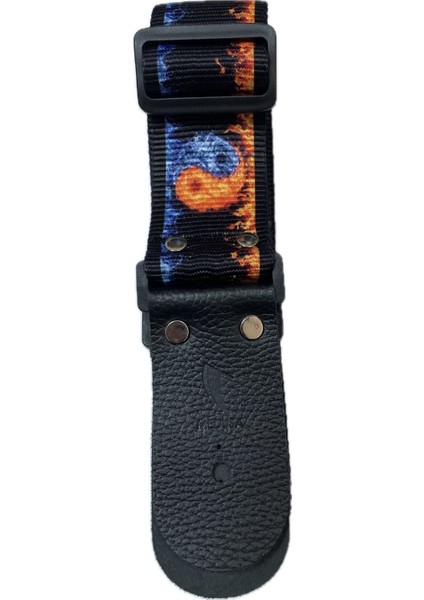 Pyro Aqua Ayarlanabilir Deri Uçlu Gitar Askısı