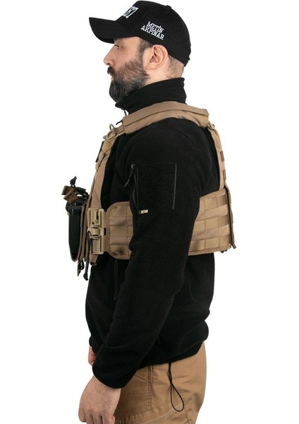 Cordura Hücum Yeleği Çöl Rengi