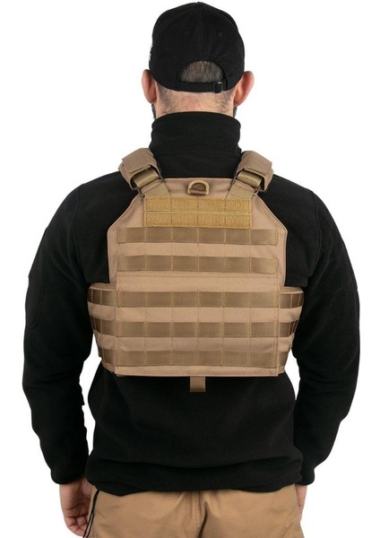 Cordura Hücum Yeleği Çöl Rengi