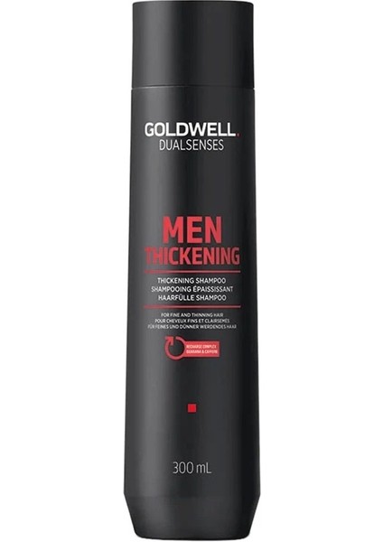 Dualsenses Men Erkeklere Özel Dökülen Saçlar İçin Yoğunlaştırıcı ve Güçlendirici Şampuan 300 ml